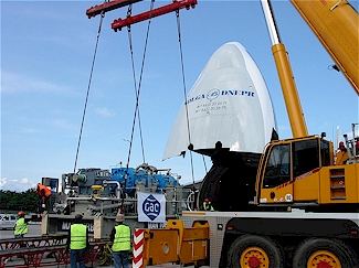 Turbo Gas Compressor Loading at Singapore Changi Airport